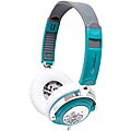 Earpollution Nerve Pipe Swirl/ Teal Headphones