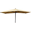 Garden Odyssey Stone Umbrella/ Wood Pole Set