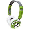 EarPollution Nerve Pipe Green 'Toxic' Headphones
