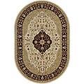 Eastern Gate Wool/ Luxcelle Rug (4' x 6' Oval)