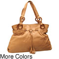 The Sak 'San Antonio' Pebble Leather Shopping Bag