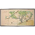 Silk 'Birds in the Garden 1' Painting (China)