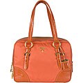 Prada 'Tessuto Vernice' Bowler Handbag