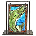 Lighted Bass Mini Tabletop Window