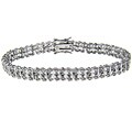 Sterling Silver 1/2ct TDW Diamond Tennis Bracelet (I-K, I3)