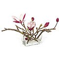 Kathy Ireland Home Japanese Magnolia Silk Flower