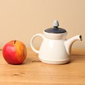 Denby 'Blue Jetty' Navy/ White Small Teapot
