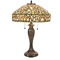 Tiffany-style Dogwood Table Lamp