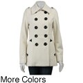 Miss Sixty Women's Double-breasted Wool Peacoat