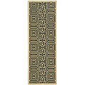 Courtyard All-weather Sand Polypropylene Rug (2'4 x 6'7)