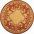 Rooster Indoor/ Outdoor Rug (5'3 Round)