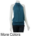 Nicewear Women's Solid Sleeveless Tunic Top