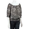 Violet & Claire Women's 3/4-sleeve Peasant Top