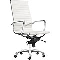 Manhattan High-back White Office Chair