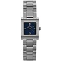 Titan Women's Elegant Blue Dial Silvertone Watch
