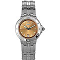 Titan Women's Stainless Steel Peach Dial Watch