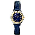 Titan Women's Blue Dial Leather Strap Watch