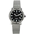 Titan Men's Sport Black Dial Stainless Steel Watch