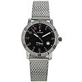 Titan Men's Sport Black Dial Stainless Steel Watch