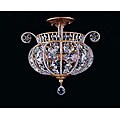 Etruscan Gold 3-light Semi-flush Pendant