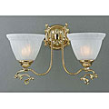 Gold 2-light Wall Sconce