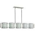 Brushed Nickel Island Light
