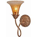 Gold Leaf 1-light Wall Sconce