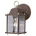 Antiqued Silver 1-light Outdoor Wall Sconce