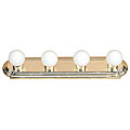 Polished Brass 4-light Bathroom Vanity