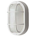 White Die-cast 1-light Outdoor Wall Fixture