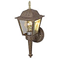Antique Silver 1-light Outdoor Wall Mount