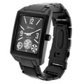 Geneva Men's Platinum Chronograph Style Watch