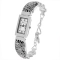 Geneva Women's Concho-style Toggle Watch