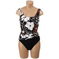 Alicia Simone Women's Gathered Waist Swimsuit