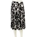 Lily Women's Black/ White Circle Skirt