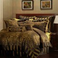 Allison Black/ Gold 9-piece Comforter Set