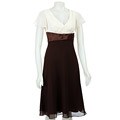 Bice Women's Two-tone Chiffon Dress