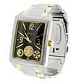 Geneva Platinum Men's Chronograph Style Watch