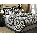 Charo 7-piece King-size Deluxe Chenille Comforter Set