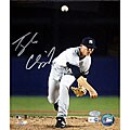 Tyler Clippard Yankees Pitching Vertical Front View 8x10 Photo