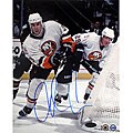 Adrian Aucoin 'Behind the Net' 8x10 Autographed Photo