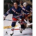 Nick Fotiu Blue Jersey Skating 16x20 Photograph
