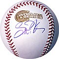 Scott Podsednik Signed 2005 World Series Baseball