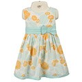 FINAL SALE Laura Ashley Infant Girl's White/ Blue Floral Dress