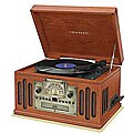 Crosley CR74-PA Paprika Musician Entertainment Center