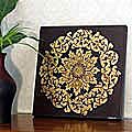 'The Sunflower' Stretched Canvas Art (Thailand)