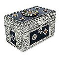 Brass 'Treasure Chest' Jewelry Box (India)