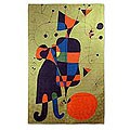 Indian Chain-stitched Kashmiri 'Cubist Delight' Rug (3' x 5')