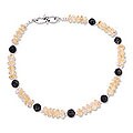 Sterling Silver Citrine/ Quartz 'Golden Secret' Anklet (India)