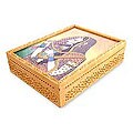 Gemstone 'Mughal Beauty' Jewelry Box (India)